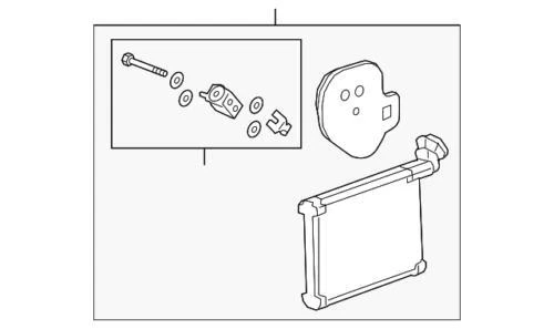 Kit de evaporador de aire acondicionado para Chevrolet GMC 2019-2024 (N/P 85129265)