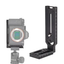 L Shape Bracket Quick Release Plate Vertical Video Universal DSLR Camera Mount