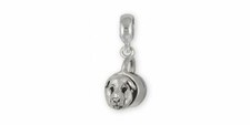 Guinea Pig Charm Slide Jewelry Sterling Silver Handmade Piggie Charm Slide GP12-