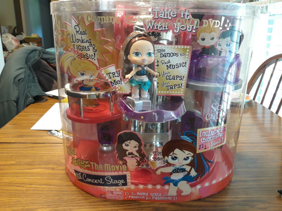 BRATZ BABYZ THE MOVIE lil' CONCERT STAGE WITH EXCLUSIVE YAMIT DOLL