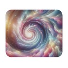 Mouse Pad (Rectangle) Vortex of Pastel Colors Design 4, Gift, Birthday