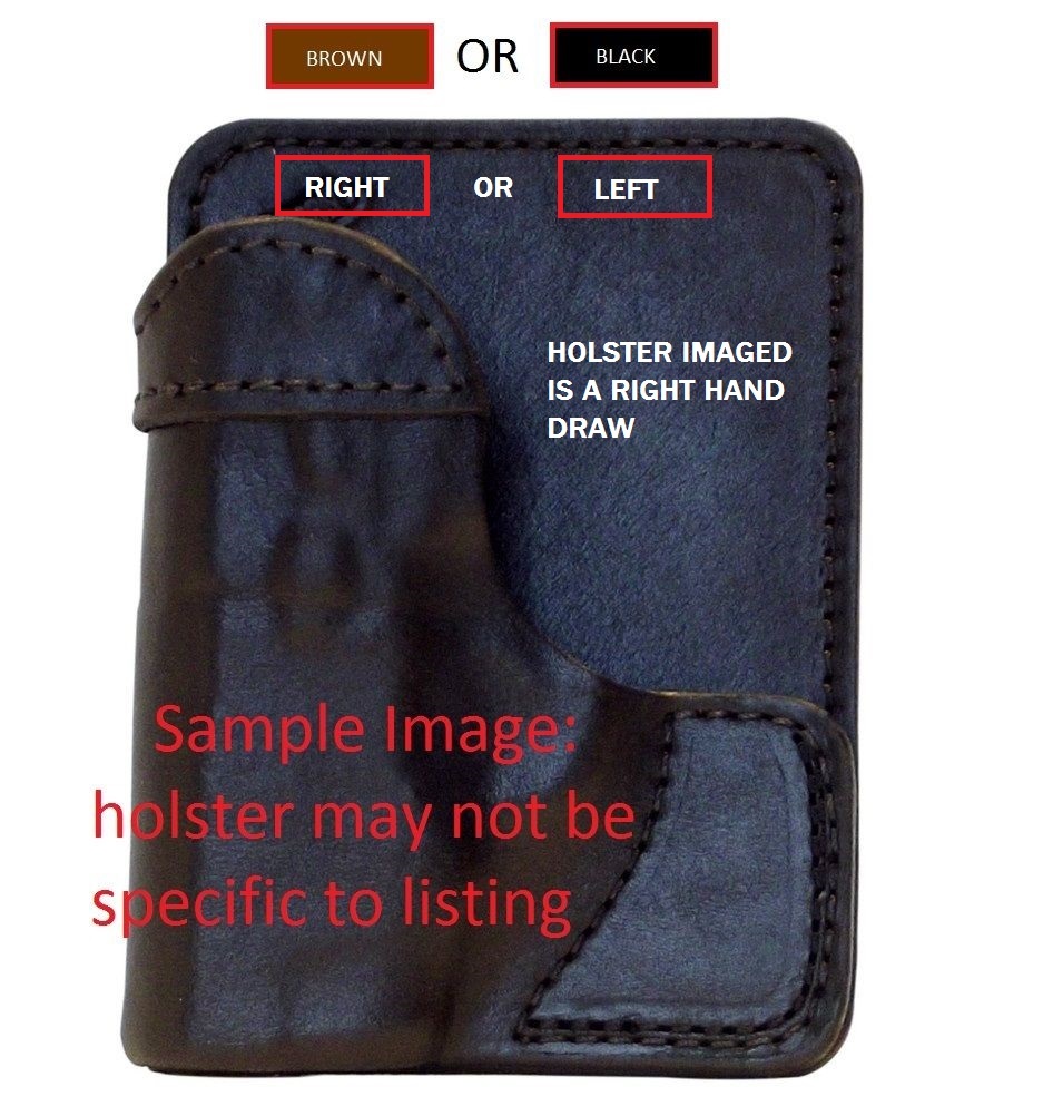 J&J RUGER LCP 2 II W/ VIRIDIAN R5 LASER WALLET STYLE LEATHER POCKET HOLSTER eBay