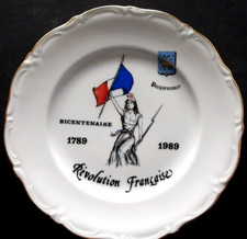 ASSIETTE BICENTENAIRE REVOLUTION FRANCAISE (1789-1989) - PECQUENCOURT (ST Amand)