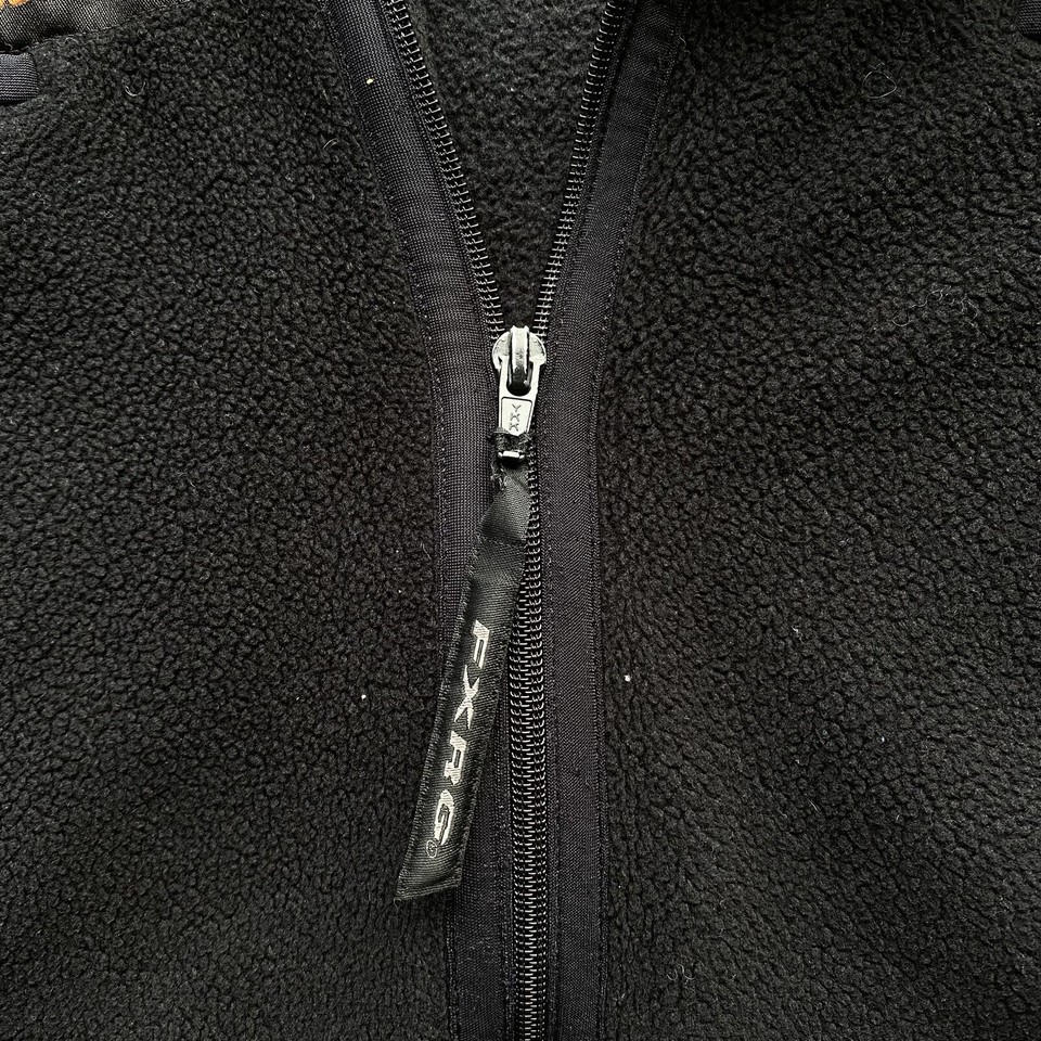 Vintage Harley Davidson FXRG Made In USA Fleece Jacket Size XXL XL eBay