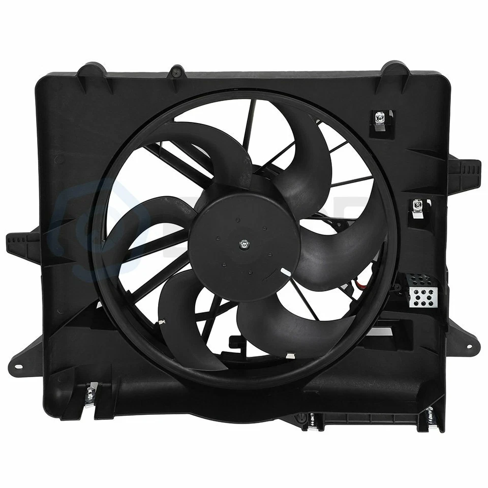 Kit de ventilador de refrigeración del radiador eléctrico para Ford Mustang 2005 2006 2007 2008-2014 Foto 4 de 4