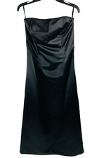 Scott McClintock Woman's Formal Dress SZ 12 Black Strapless rose on back