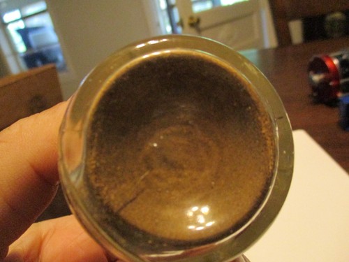 Bottiglia di spezie pubblicitaria vintage Golden Sun Curry Powder Toledo 1906 Woolson Spice - Foto 6 di 6
