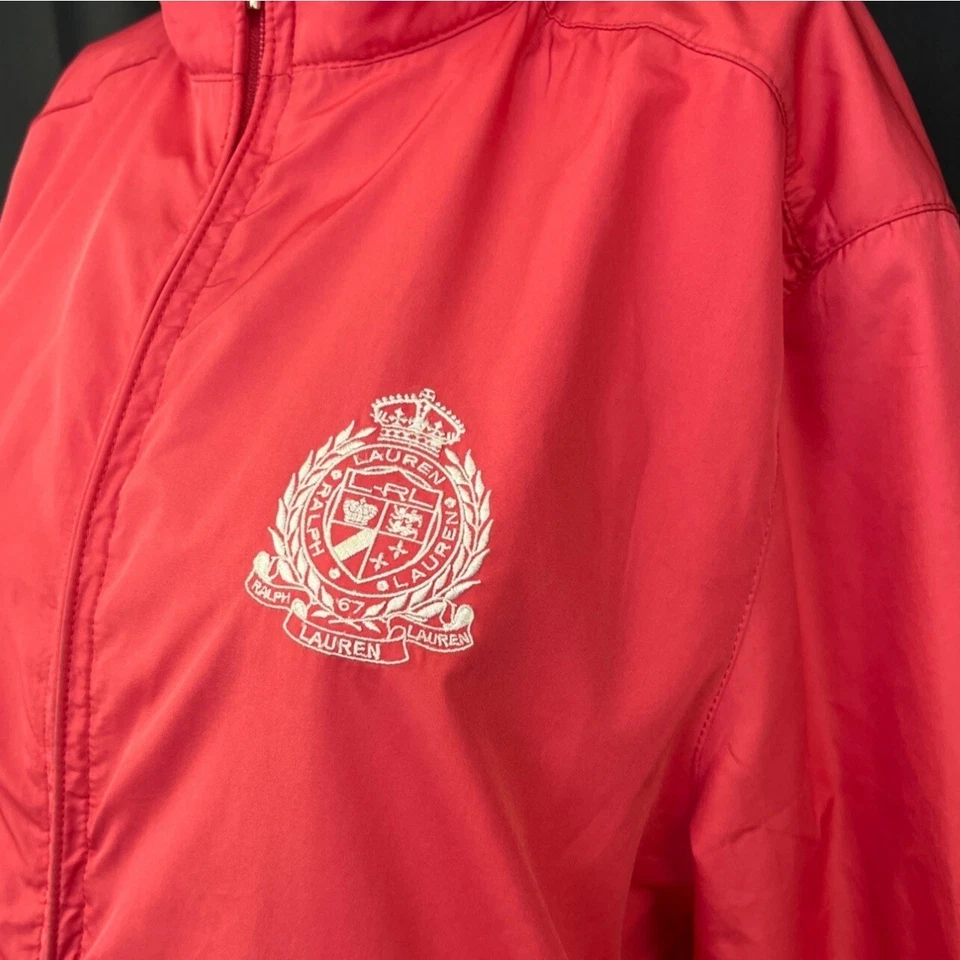 Chaqueta/Rompevientos L-RL Ralph Lauren Active Rosa Para Mujer Talla L SKU 4957 Foto 2 de 4