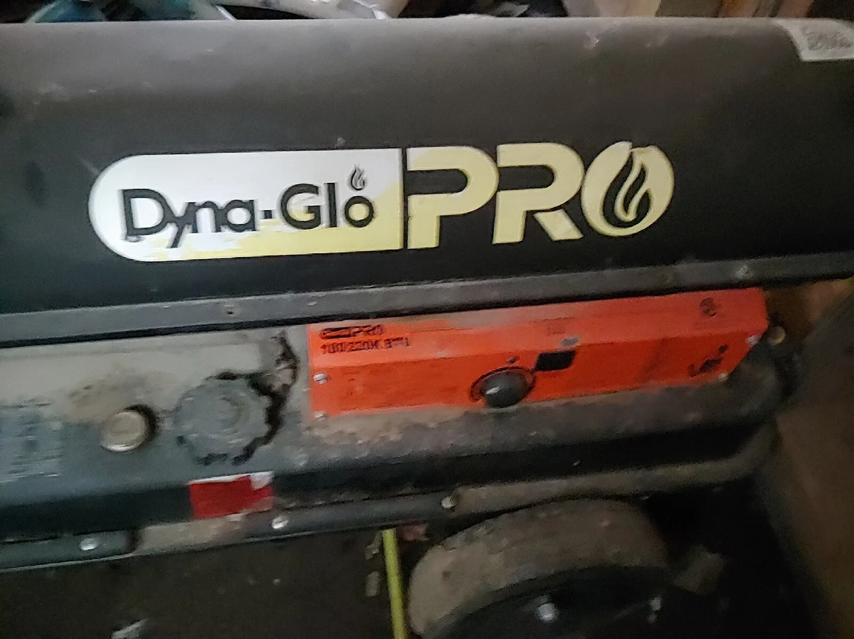 Dyna-Glo pro 180/220,000 btu Kerosene Portable Heater on wheels forced hot  air | eBay