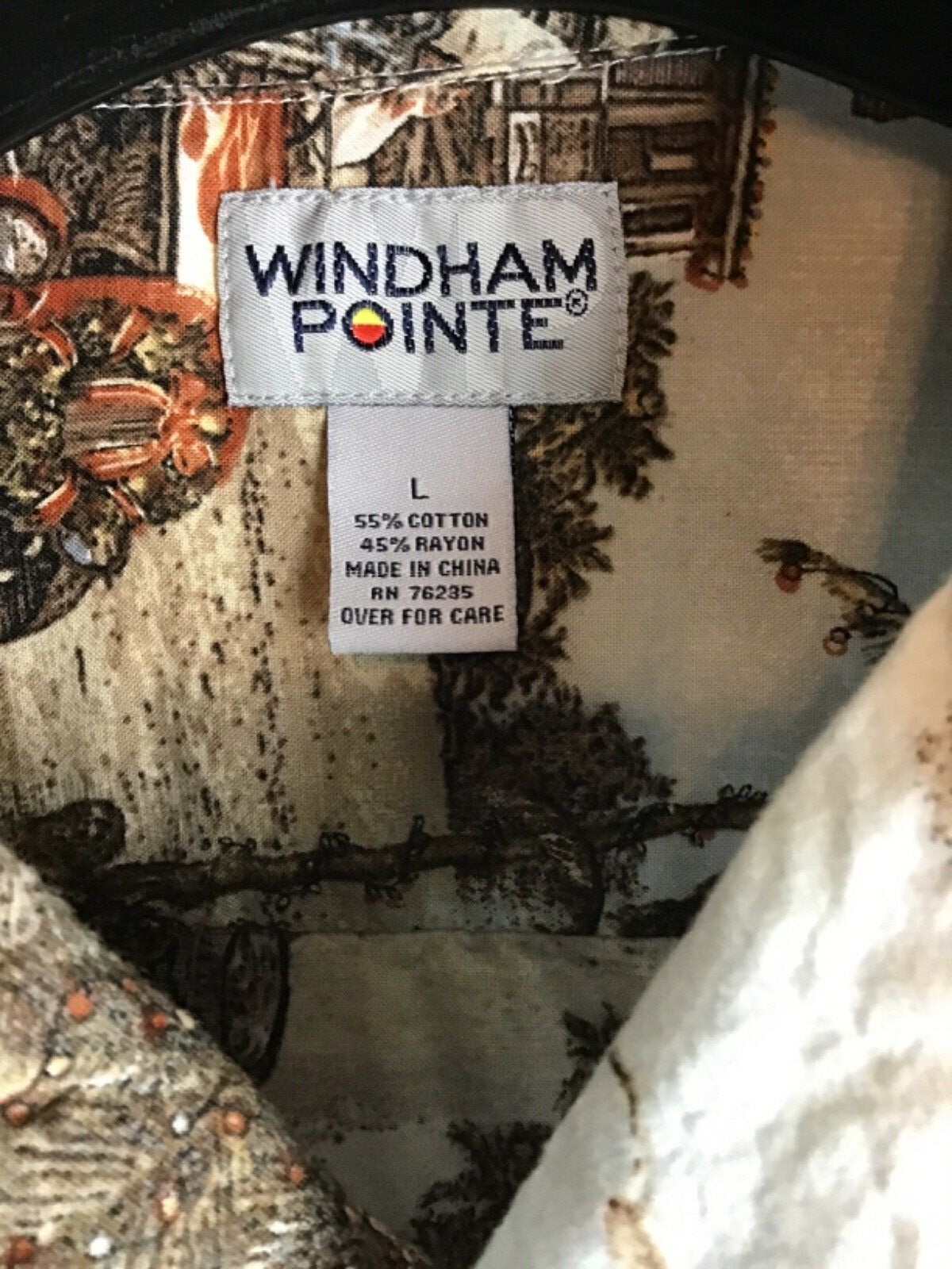 Windham pointe mens button down santa sturgis hot… - image 2