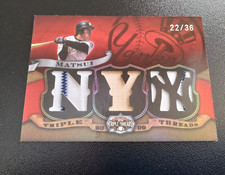 2009 Topps Triple Threads Relics #TTR-112 Hideki Matsui - NY Yankees - Game Used