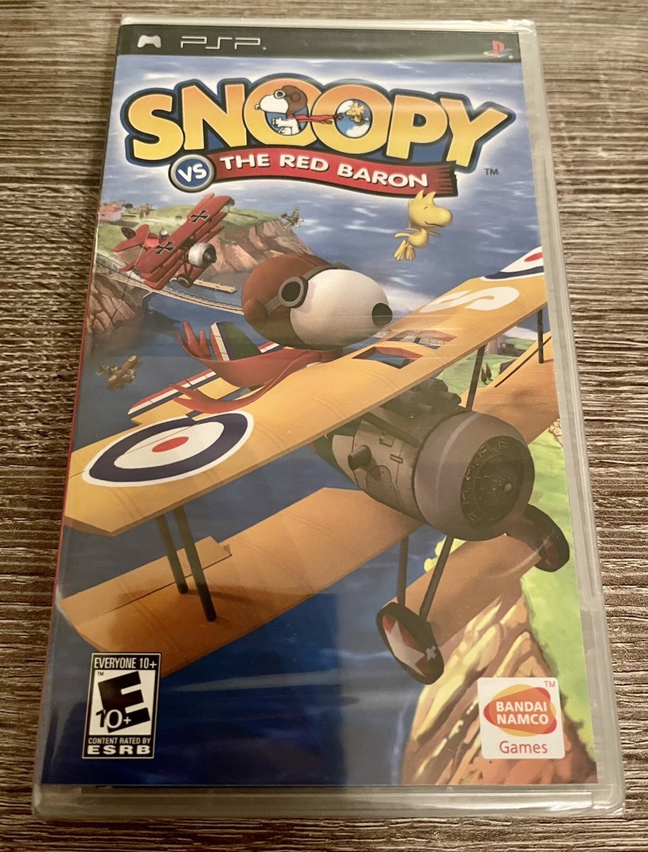 Snoopy vs. The Red Baron (Sony PSP, 2006) NEW SEALED. 722674150118