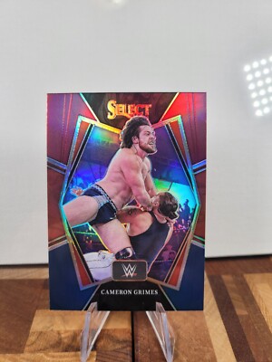 2022 Select WWE CAMERON GRIMES #179 Prizm PREMIER LRETAIL RED & BLUE NXT 2.0
