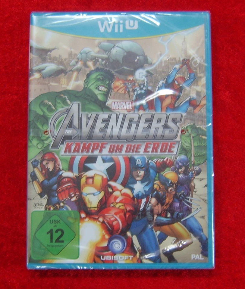 Marvel The Avengers Kampf um die Erde Wii U, Nintendo WiiU Spiel, Neu OVP - Bild 1 von 1