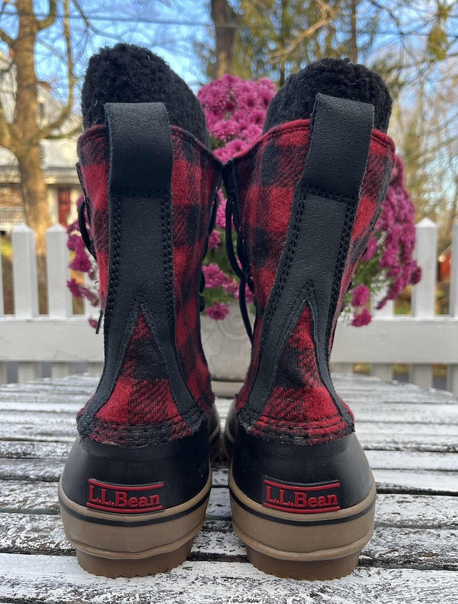 L.L. Bean Men\'s Black and Red Boots Review: The Classic 8” LL Bean Men main image 4