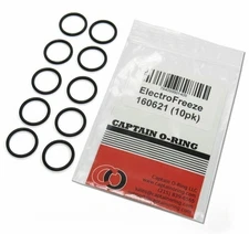 Captain O-Ring - Replacement Electro Freeze 160621 O-Rings (10 Pack)
