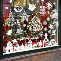 Fensterbilder Weihnachten Weihnachtsdeko Fenstersticker 250 StüCk Deko
