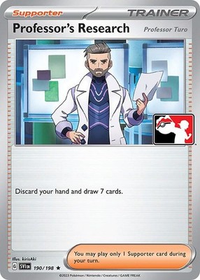 Professor's Research Rare Prize Pack Series Cards 190/198 NM