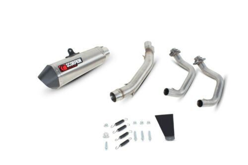 Scorpion Exhaust Serket Full System Stainless Kawasaki Versys 650 2015-2018