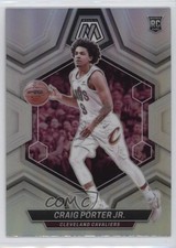 2023-24 Panini Mosaic Rookies Silver Prizm Craig Porter Jr #204 12fl