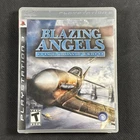 Blazing Angels Squadrons of WWII Sony PlayStation 3 PS3 Game & Case Tested