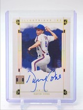 DAVID CONE 2024 IMPECCABLE ILLUSTRIOUS INK HOLO GOLD AUTO #09/10