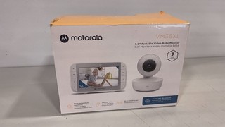 Motorola 5.0'' Portable Video Baby Monitor VM36XL
