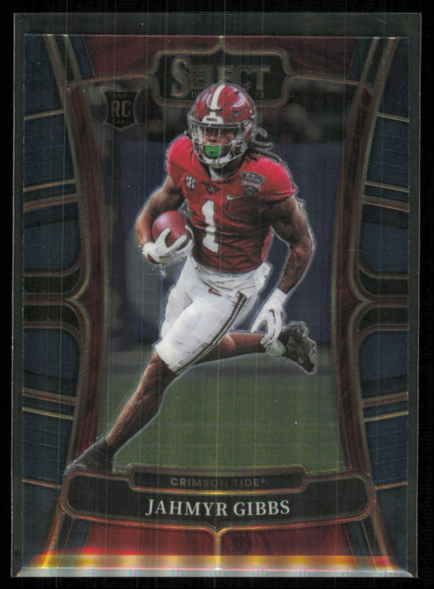 2023 Panini Select Draft Picks Jahmyr Gibbs Rookie Alabama #10