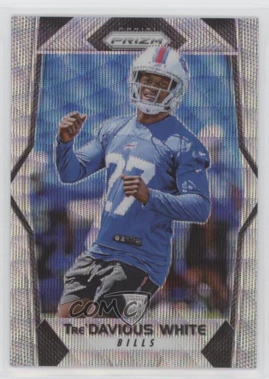 2017 Panini Prizm Rookies Blue Wave Prizm 87/149 Tre'Davious White #294 1by