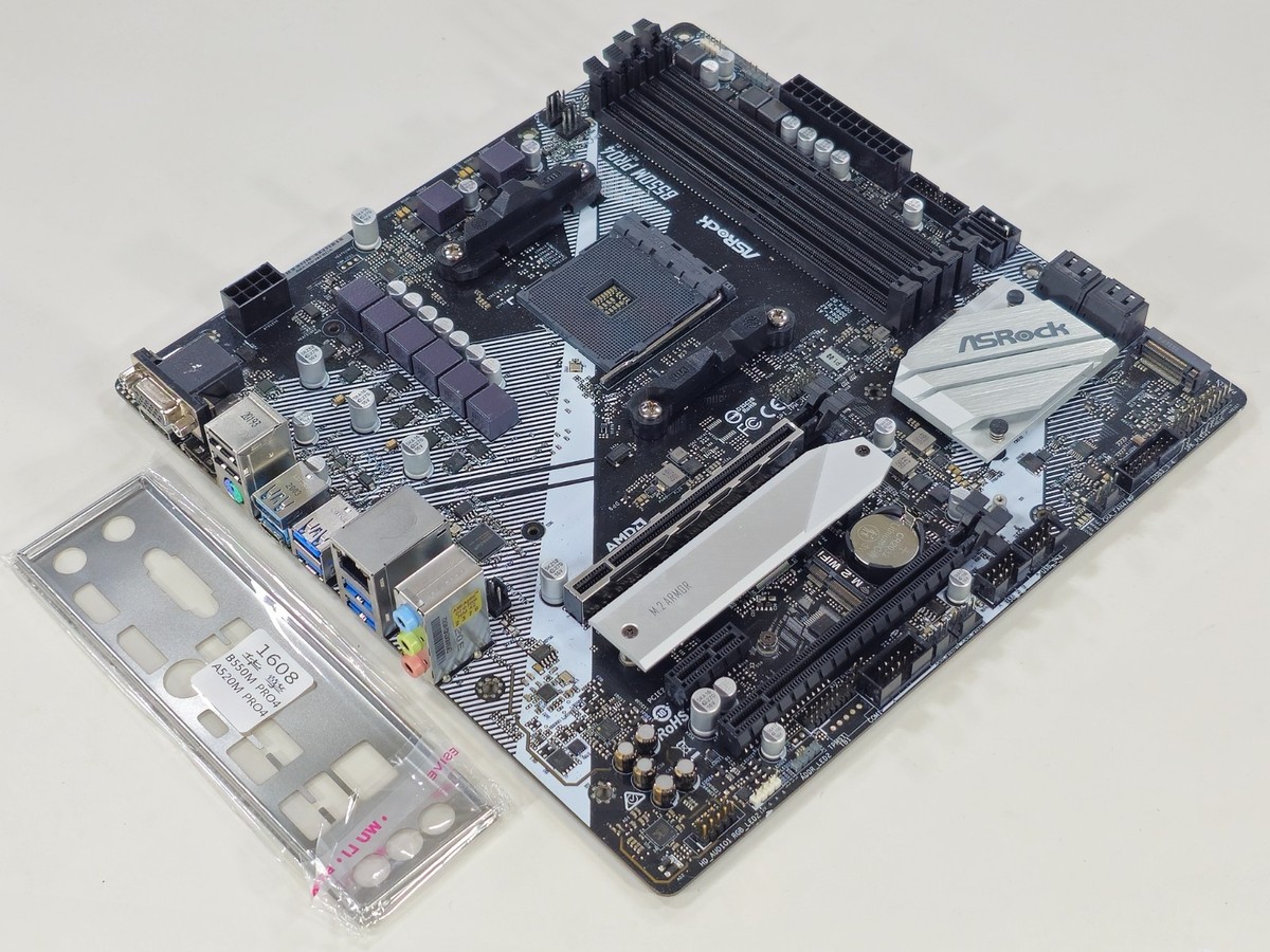 READ DESCRIPTION] ASRock B550M PRO4 AMD B550 Micro ATX DDR4 AM4