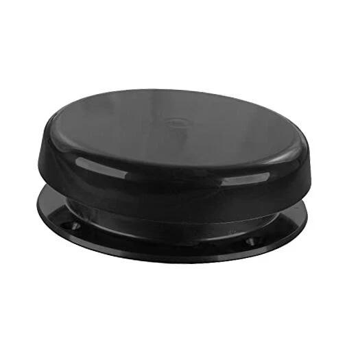 JR Products 02-295 Mushroom Style Plumbing Vent (Black),Pack 1