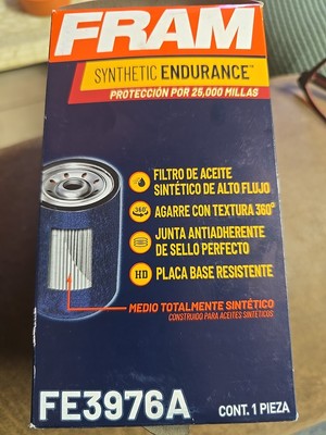 Engine Oil Filter-Ultra Synthetic Fram FE3976A