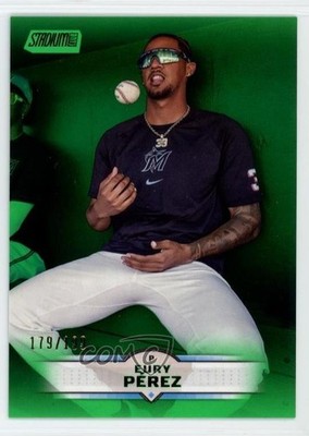 2025 Topps Stadium Club Green Foil /199 Eury Perez Eury Pérez #131 0ie9