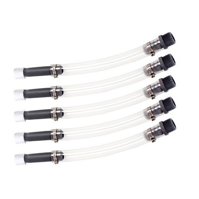 5pcs Fuel Jug Filler Hose Gas Can Line Fit For VP Racing Jegs LC2 Scribner Use