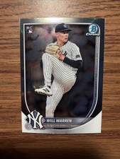 2025 Bowman Chrome - Will Warren, Will Warren #79 (RC)