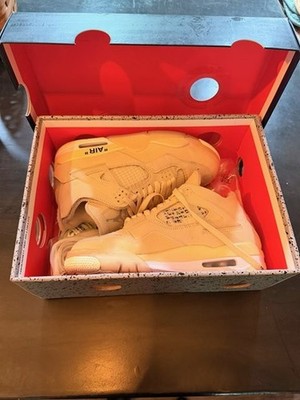 Size 7 - Jordan 4 SP x Off-White Mid Sail W
