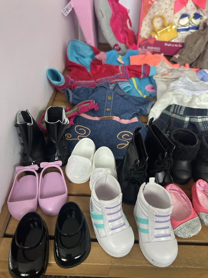 ENORME LOTE American Girl OG Muñeca Ropa Accesorios Muebles para 18” Muñecas Mascotas Foto 2 de 4