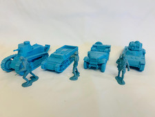 WWII x4 French Vehicle Pack 2: 1/32 Army Men Scale