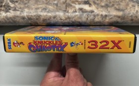 Sonic & Knuckles Chaotix "Limited Edition" with SAVE features for the Sega 32x