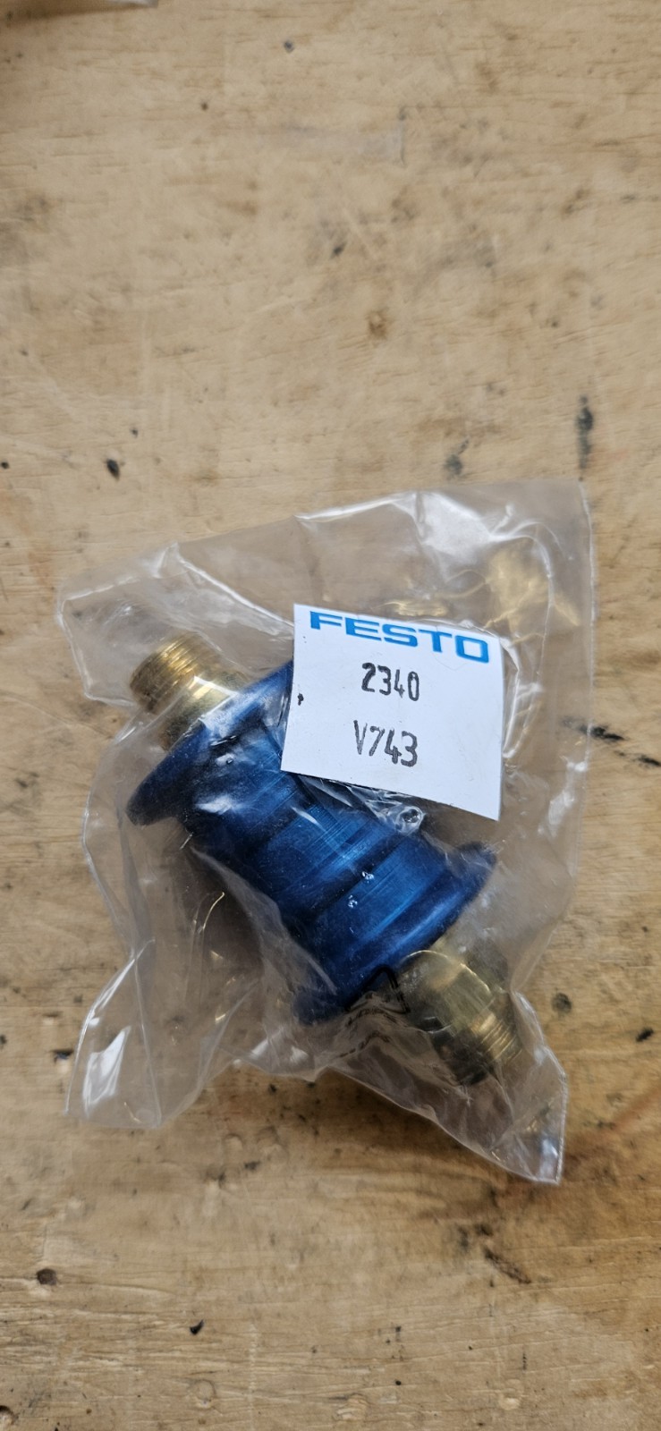 Festo 2340 V743 Manual Slide Valve | Pneumatic | Valve