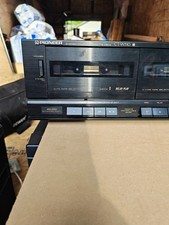 Pioneer Stereo Double Cassette Deck CT-W310 High Speed Synchro Copying Tested