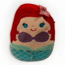 Squishmallows Disney Ariel Little Mermaid Plush 6.5 Inch Tall