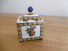 ENCRIER FAIENCE GIEN ANCIEN 1874.