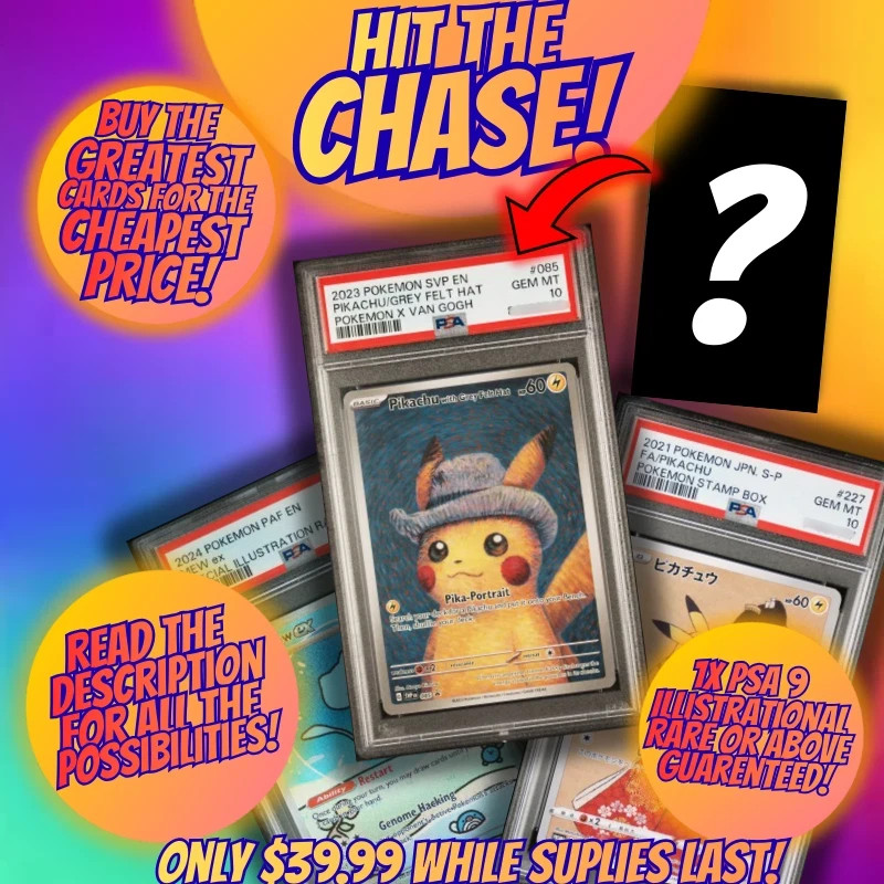 ゴッホピカチュウ PSA9 Van Gogh PSA 9 Pikachu Van Gogh 230€ it's a good investment right now? : r