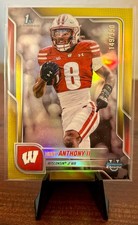 2025 Bowman Chrome U - Vinny Anthony II #171 Yellow Refractor /350 1st Bowman