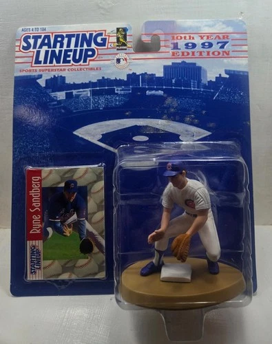 1997 STARTING LINEUP KENNER NIP FREE SHIPPING RYNE SANDBERG CHICAGO CUBS