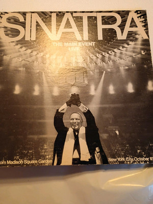 Frank Sinatra The Main Event Live 1974 Warner Bros. LP Black Vinyl Record