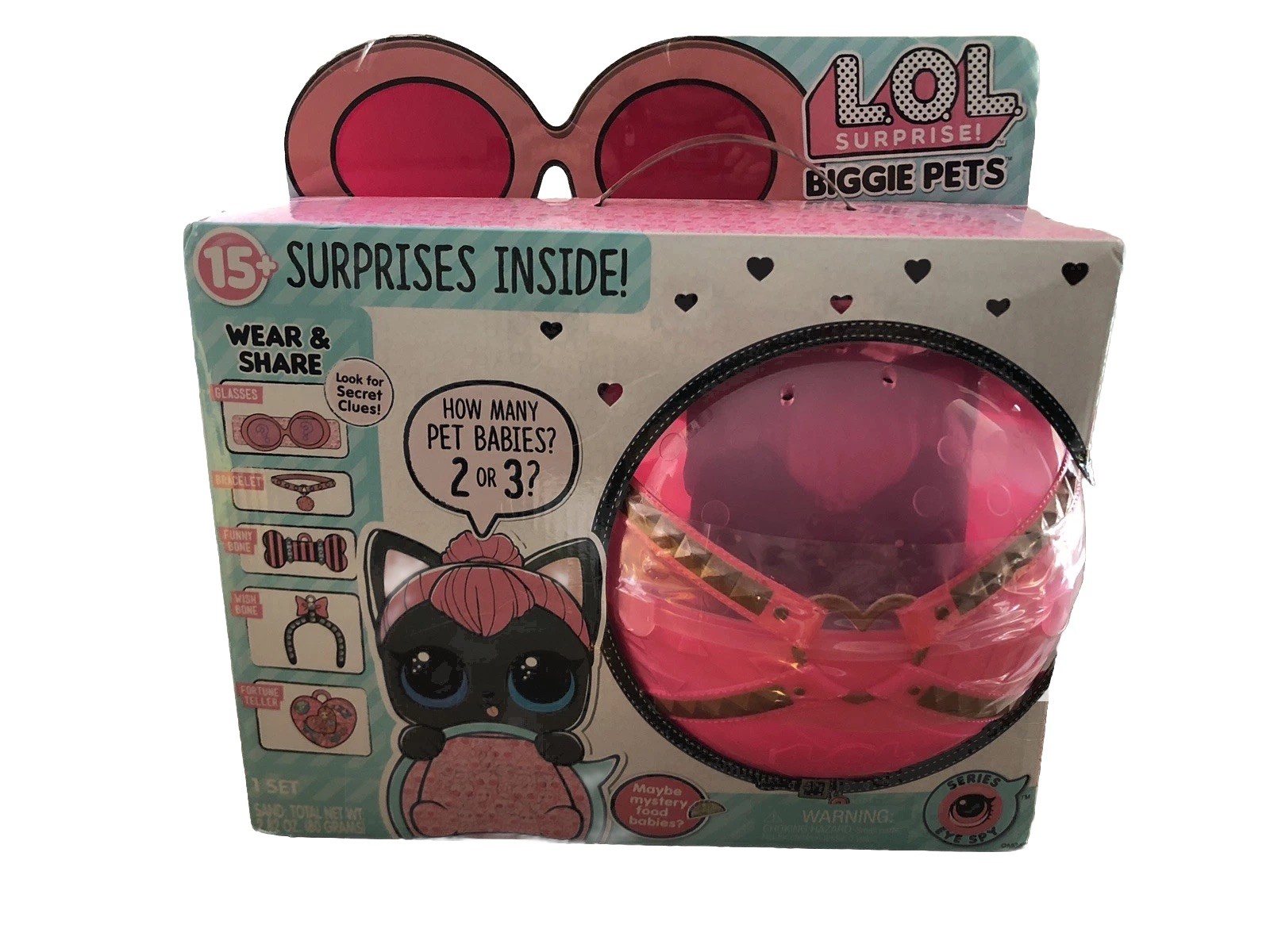 #3449 *NRFB MGA Entertainment LOL Surprise Biggie Pets 15+ S