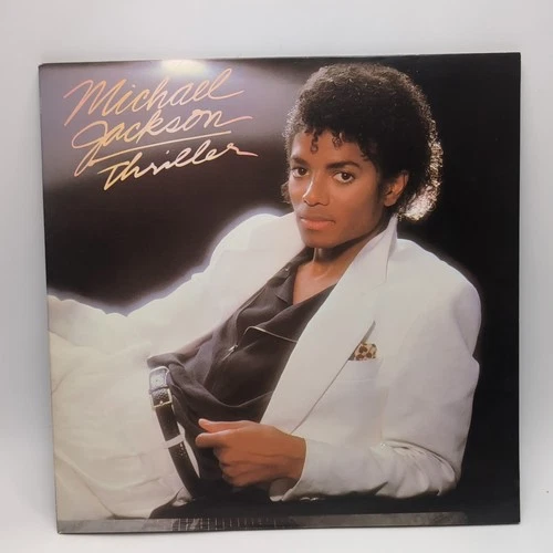 Michael Jackson Thriller LP (1982 Epic QE 38112) VG+ Vinyl Original U.S. Press