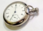 Antique 1893 American Waltham Watch Co. Pocket Watch  Size 18  RUNS